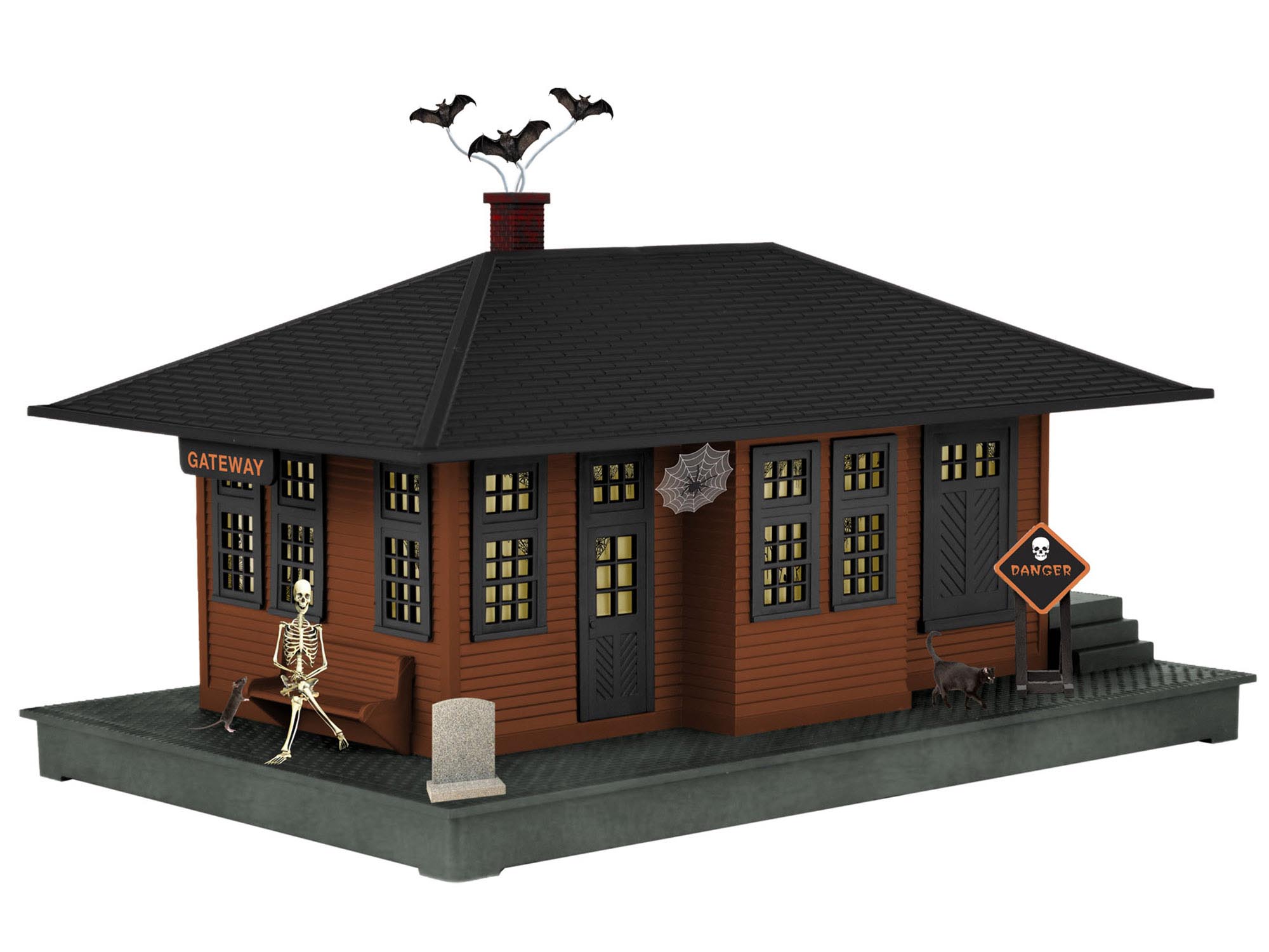 Halloween Haunted Passenger Station